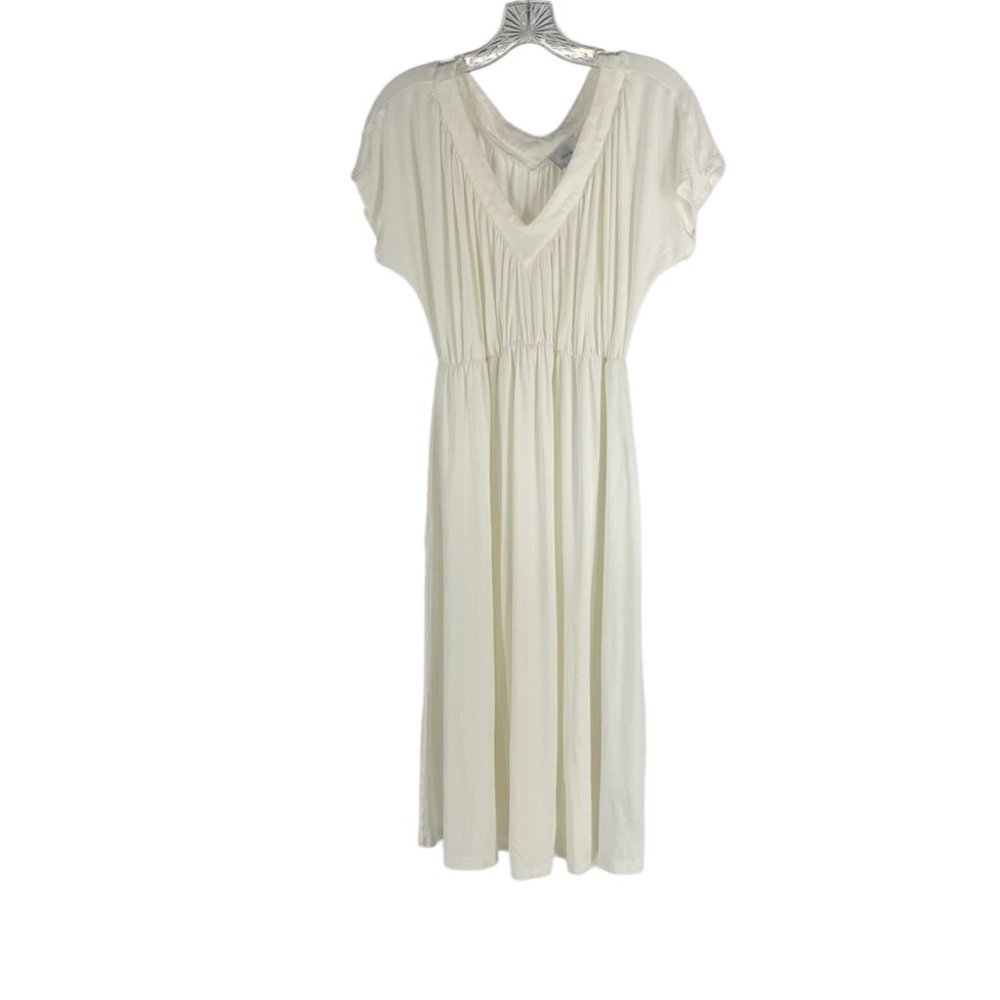 ASOS Maternity Cream Dolman Sleeve Midi Maternity Dress Size 6